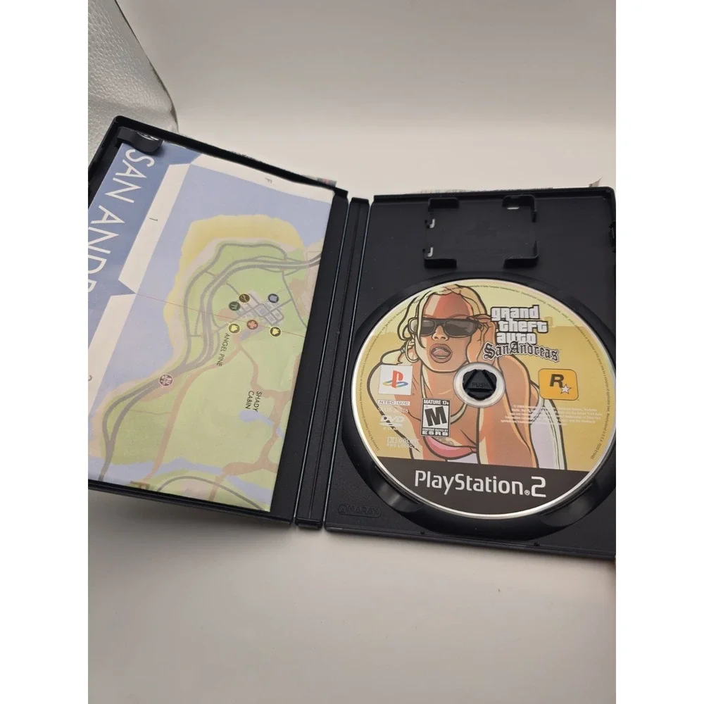 Grand Theft Auto: San Andreas | Sony PlayStation 2, PS2 | Manual